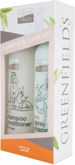 Greenfields Vacht Verzorging Set Voor Honden Shampoo, Conditioner & Droogshampoo 16 Greenfields Vacht Verzorging Set Voor Honden Shampoo, Conditioner & Droogshampoo -Dieren Benodigdheden Winkel 552x1200