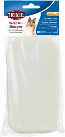 Trixie Inlegdoekjes Voor Loopsheidbroekjes L - XL 10 Stuks -Dieren Benodigdheden Winkel 570x1200