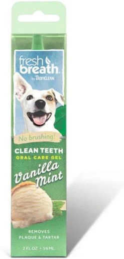 Tropiclean Fresh Breath Clean Teeth Oral Care Gel - Gebitsverzorging - Mint 59 Ml 12 Tropiclean Fresh Breath Clean Teeth Oral Care Gel - Gebitsverzorging - Mint 59 Ml -Dieren Benodigdheden Winkel 576x1200
