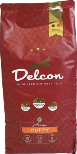 Delcon - Premium Hondenvoer - Puppy - 12kg -Dieren Benodigdheden Winkel 600x1200 4