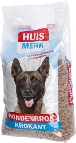 Merkloos Huismerk Hondenbrokken Krokant Adult -Dieren Benodigdheden Winkel 639x1200
