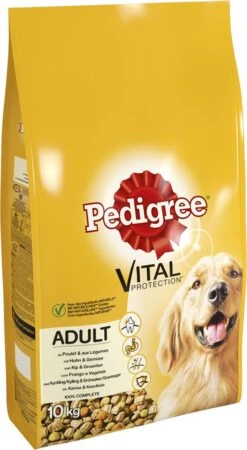 Pedigree Adult Honden Droogvoer - Kip - 10 Kg -Dieren Benodigdheden Winkel 658x1200