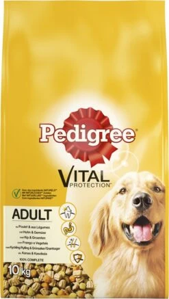 Pedigree Adult Honden Droogvoer - Kip - 10 Kg -Dieren Benodigdheden Winkel 678x1200