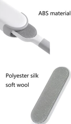 IGOODS - Pet Hair Remover - Hond & Kat Roller Brush - Dubbelzijdig Bont Ontharingsgereedschap Met Zelfreinigende Basis - Reismaatborstel - Voor Kleding - Bank - Tapijt - Autostoel GRIJS -Dieren Benodigdheden Winkel 686x1200 1