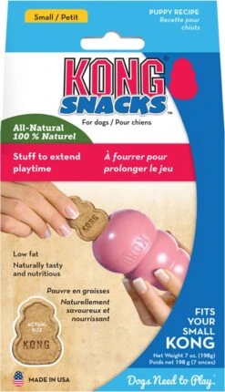 Kong Stuff 'N Mini Snacks Puppy Hondensnack - Kip & Rijst -Dieren Benodigdheden Winkel 689x1200