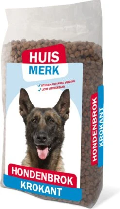 Merkloos Huismerk Hondenbrokken Krokant Adult -Dieren Benodigdheden Winkel 693x1200