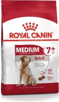Royal Canin Medium Adult 7+ 15 KG -Dieren Benodigdheden Winkel 704x1200