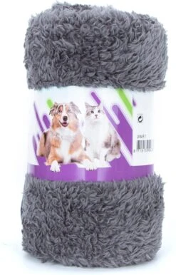 Nobleza 40UWK Hondendeken - Dierenmat - Benchkleed - 120x100cm - Grijs -Dieren Benodigdheden Winkel 768x1200