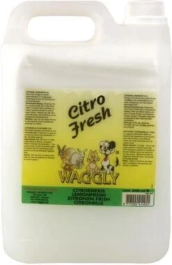 Waggly Citro Fresh Geurverwijderaar - 5 L -Dieren Benodigdheden Winkel 782x1200 3