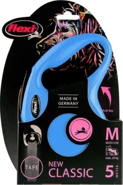 Flexi New Classic Tape - Hondenriem - Blauw - M - 5 M - (<25 Kg) 21 Flexi New Classic Tape - Hondenriem - Blauw - M - 5 M - (<25 Kg) -Dieren Benodigdheden Winkel 797x1200 1