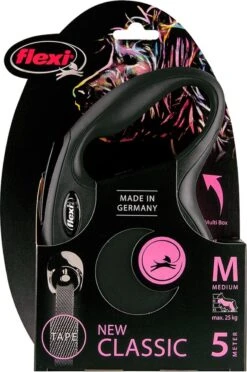 Flexi Classic Tape - Zwart - M - 5 M -Dieren Benodigdheden Winkel 797x1200 2