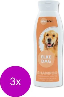 Beaubeau Hondenshampoo Elke Dag - Hondenvachtverzorging - 3 X 500 Ml -Dieren Benodigdheden Winkel 797x1200