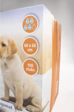 Happy Home Trainingsmat - Zindelijkstraining - 100 Stuks - 60X60 Cm -Dieren Benodigdheden Winkel 800x1200 16