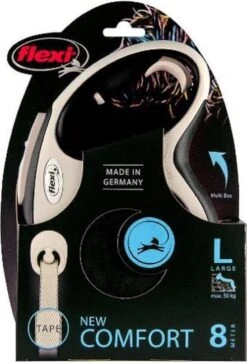 Flexi New Comfort Hondenriem - Grijs - L - 8 M -Dieren Benodigdheden Winkel 816x1200 2