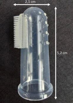 Merkloos Vinger Tandenborstel – 2 X -Dieren Benodigdheden Winkel 850x1200 2