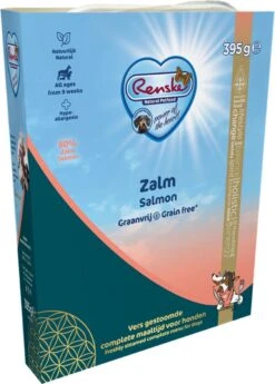 Renske Vers Vlees Zalm Graanvrij - Hondenvoer - 10 X 395 Gr -Dieren Benodigdheden Winkel 860x1200