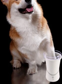 Hondenpoten Reiniger - Wasser - Hond – Pet Paw Washer – Hondenborstel – Honden Borstel - Verzorging -Dieren Benodigdheden Winkel 884x1200