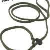 Abany Quality Design 1.80 Mtr Jachtgroen - Jachtlijn - Dubbele Stop - Retrieverlijn - Gentle Leader - Lijn Leiband Met Halsband - Sliplijn Met Stop – Half Slip - Puppylijn - Vanglijn - Mantrailing - 1R1909 -Dieren Benodigdheden Winkel 894x1200 2