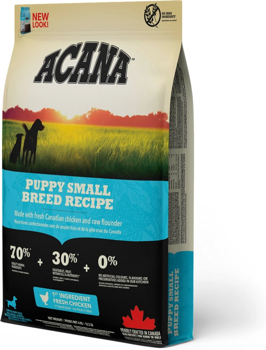 Acana Heritage Puppy Small Breed (6 KG) 5 Acana Heritage Puppy Small Breed (6 KG) - Afbeelding 3