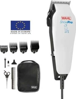 WAHL ShowPro Dierentrimmer 20110.046 - Snoer Met Snoer Made In Europe - Gepatenteerde Krachtige En Stille V5000-motor