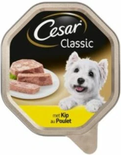 Cesar Classic Paté Honden Natvoer - Kip - 14 X 150 Gr -Dieren Benodigdheden Winkel 942x1200 1