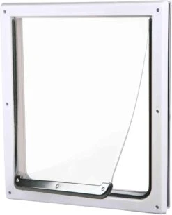 Trixie 2-Weg Hondenluik Wit - M-XL 39 X 45 CM -Dieren Benodigdheden Winkel 956x1200 3