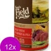 Sam's Field Blik True Meat - Rund&Pompoen&Erwt - Hondenvoer - 12 X 400 G -Dieren Benodigdheden Winkel 959x1200