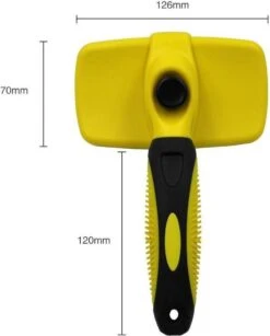 ElegaPet Hondenborstel Groen - Hondenhaar Verwijderen - Kat En Hondenkam - Slickerborstel Hond En Kat - Groomer - Ondervacht Kam Hond - Borstel Hond - Hondenborstel Langharig En Kortharig - Slickerborstel - Anti Klit/Knopen/Huidschilfers -Dieren Benodigdheden Winkel 964x1200 2