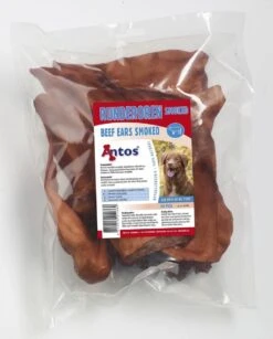 Antos Runderoor Smoked Rund Hondensnack - 280 G - 10 Stuks -Dieren Benodigdheden Winkel 964x1200