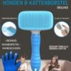 Professionele Kattenborstel/Hondenborstel + BONUS - Bovenvacht | Ondervacht - Langharige | Kortharige - Haarverwijderaar Voor Huisdieren - Kattenkam - Hondenkam -Dieren Benodigdheden Winkel 971x1200