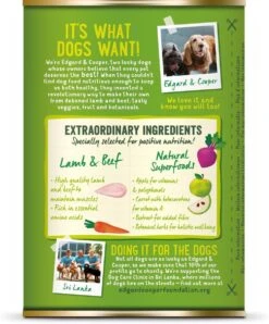 Edgard & Cooper Lam & Rund Blik - Voor Volwassen Honden - Hondenvoer - 12 X 400g -Dieren Benodigdheden Winkel 996x1200 5