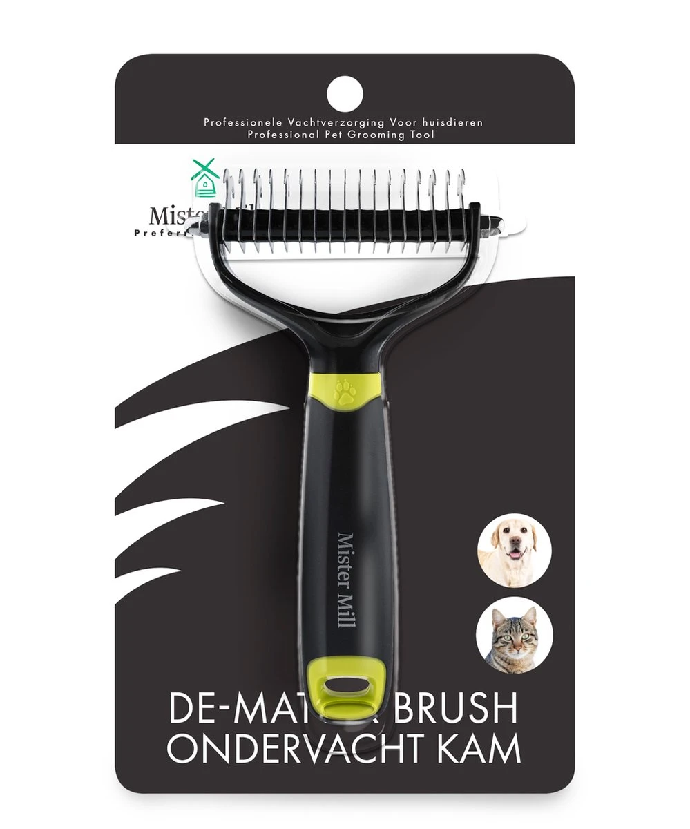 Mister Mill Professionele Set Honden Kattenborstel - Ondervachtkam Plus Slickerborstel 8 Mister Mill Professionele Set Honden Kattenborstel - Ondervachtkam Plus Slickerborstel - Afbeelding 6