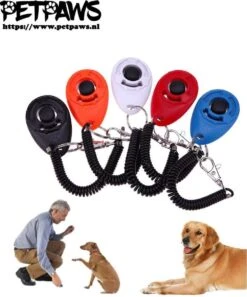 Merkloos PetPaws - Training Clicker Voor De Hond - Wit -Dieren Benodigdheden Winkel 999x1200 9